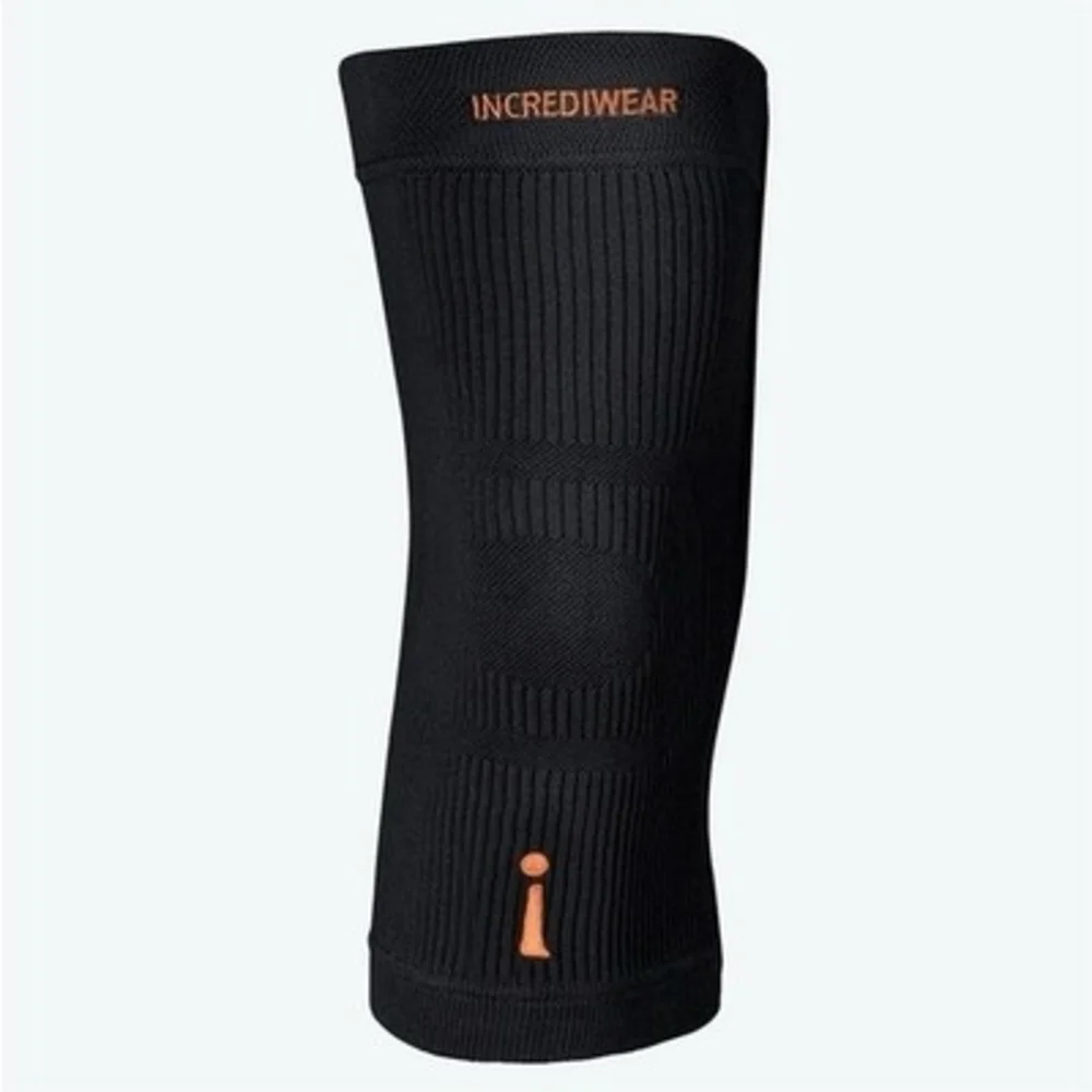 Incrediwear Black Compression Knee Sleeve Pain Relief Sz M LS903 Carbon Infused - Picture 2 of 6